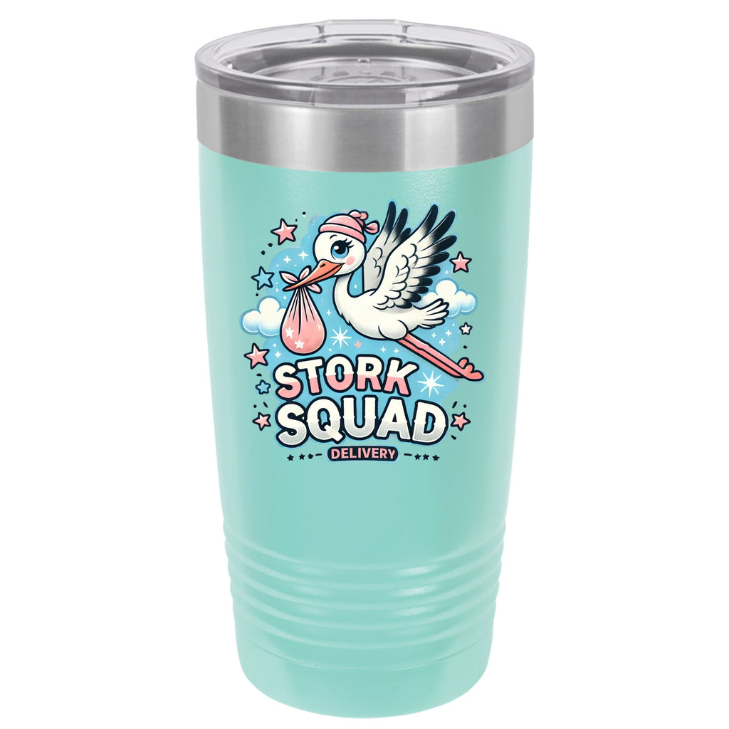 "Stork Squad" Labor & Delivery 20 oz Insulated Tumbler