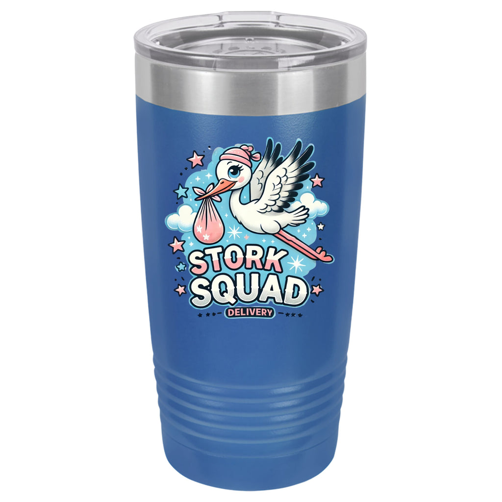 "Stork Squad" Labor & Delivery 20 oz Insulated Tumbler