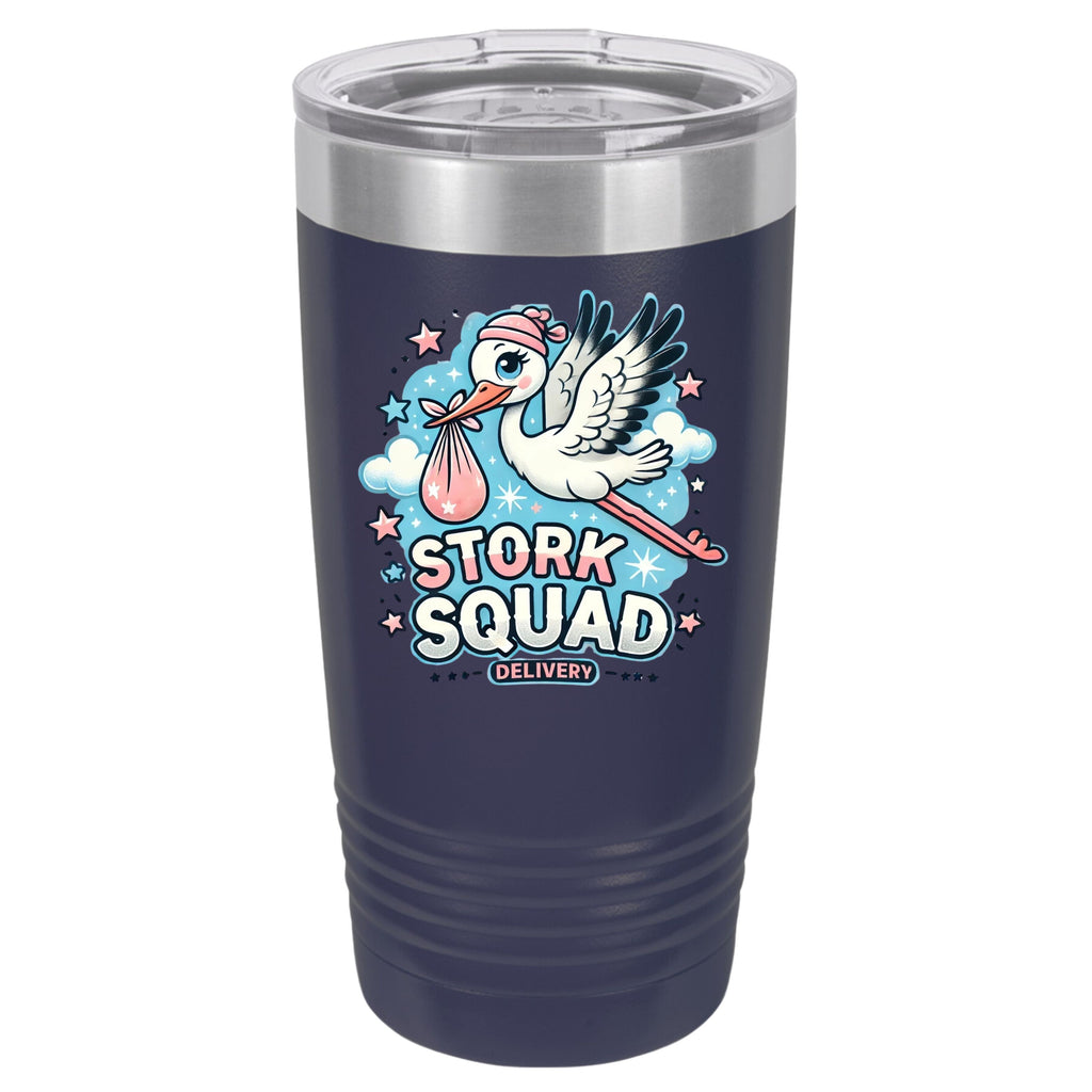 "Stork Squad" Labor & Delivery 20 oz Insulated Tumbler