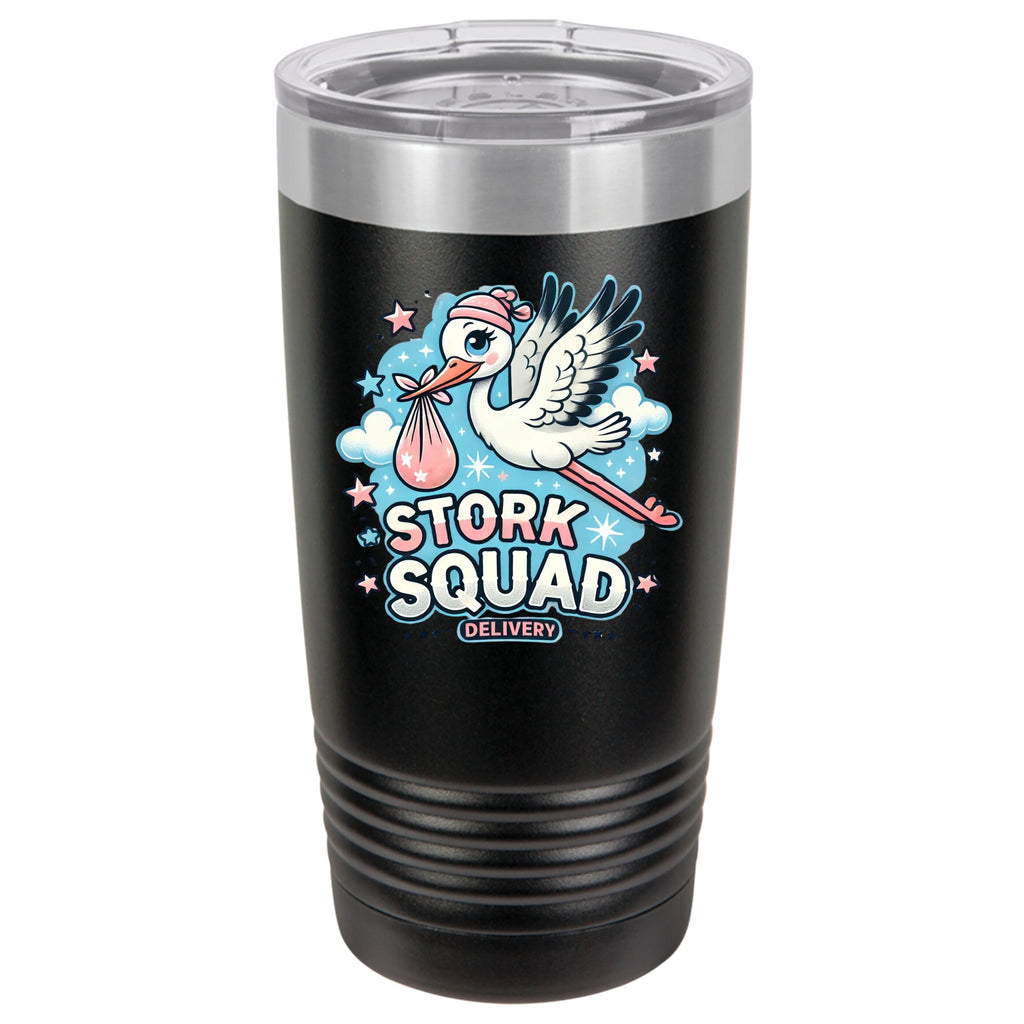 "Stork Squad" Labor & Delivery 20 oz Insulated Tumbler