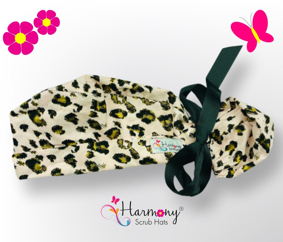 Pink Leopard Modern Pony™ Scrub Hat