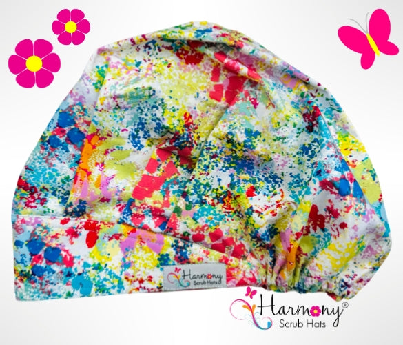 Painters Bliss Modern Bouffant™ Scrub Hat