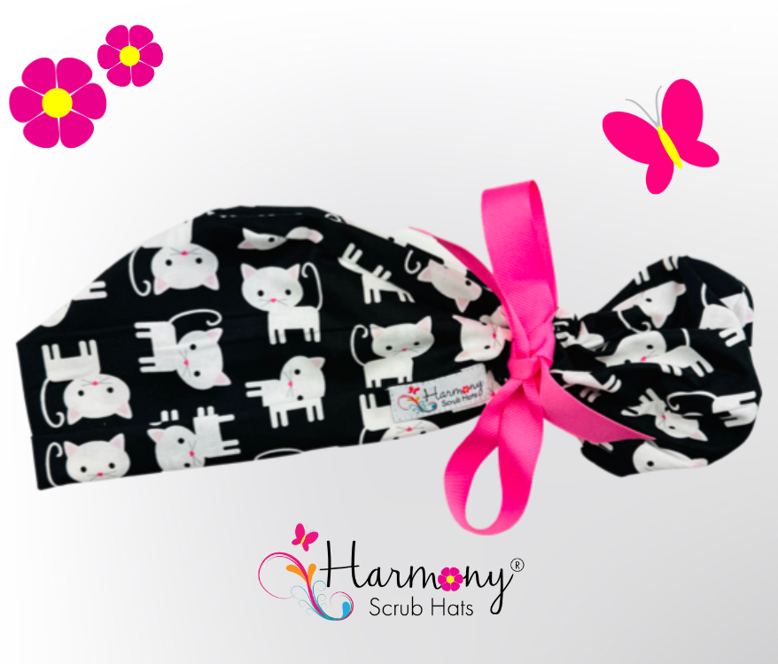 Kitty Kat Modern Pony™ Scrub Hat