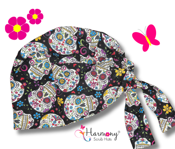 Sugar Skulls Florence™ Scrub Hat