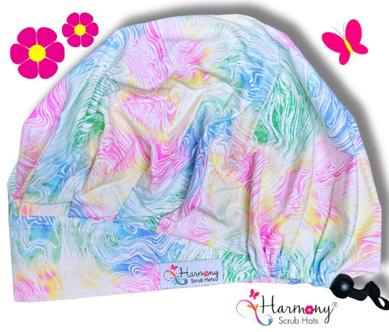 Cheerful Sunday Modern Bouffant™ Scrub Hat