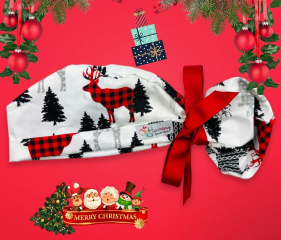 CHRISTMAS Wilderness Modern Pony™ Scrub Hat