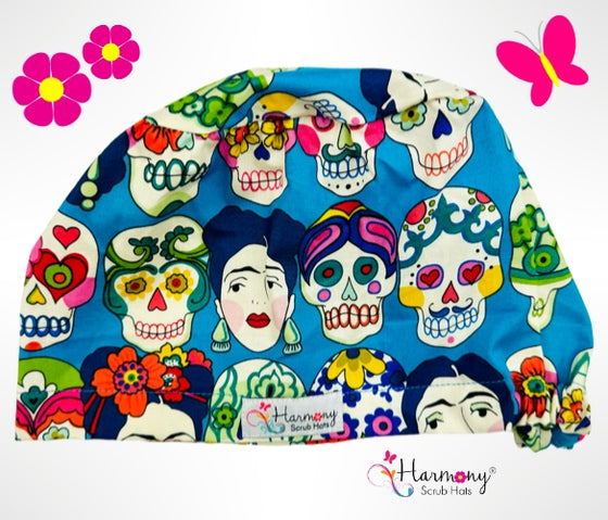 Fiesta Skulls EURO® Scrub Hat