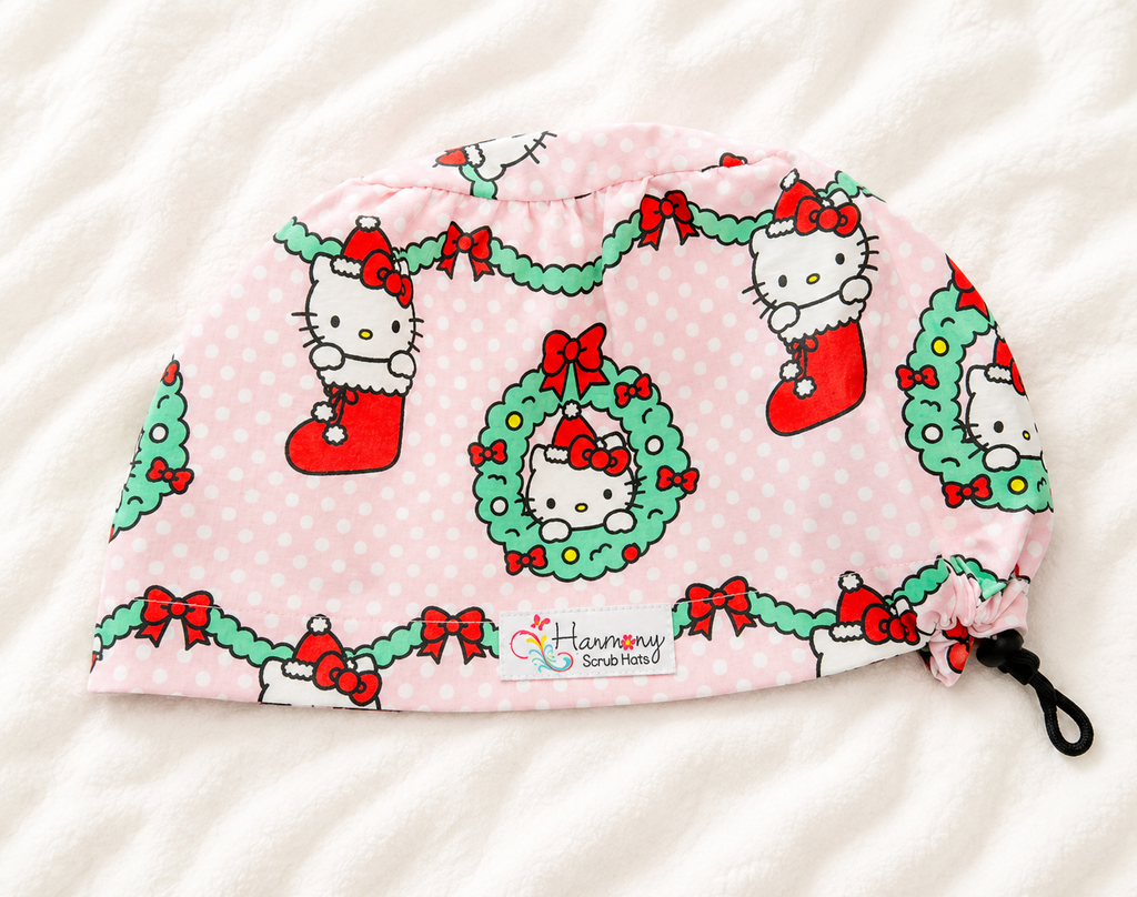 Hello Kitty Christmas  EURO® Scrub Hat