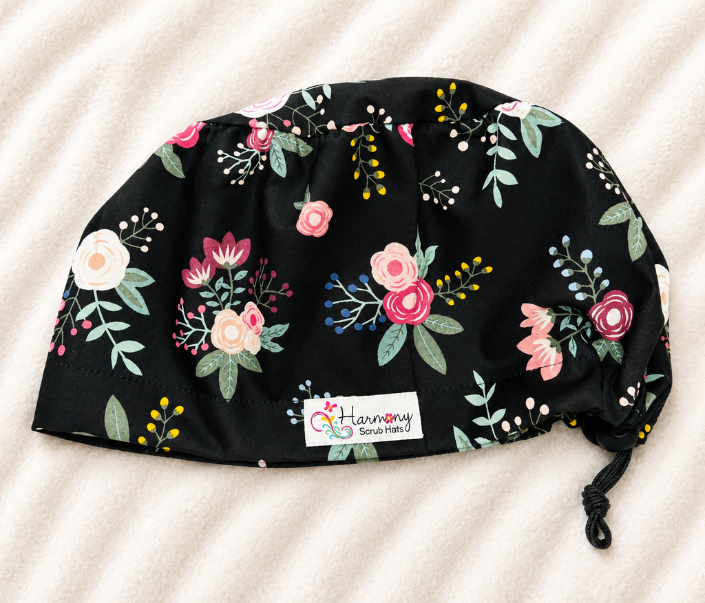 Midnight Rose EURO® Scrub Hat