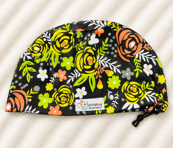 Flower Power EURO® Scrub Hat