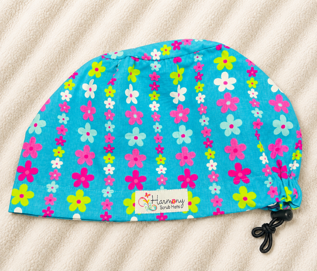 Flower Power EURO® Scrub Hat