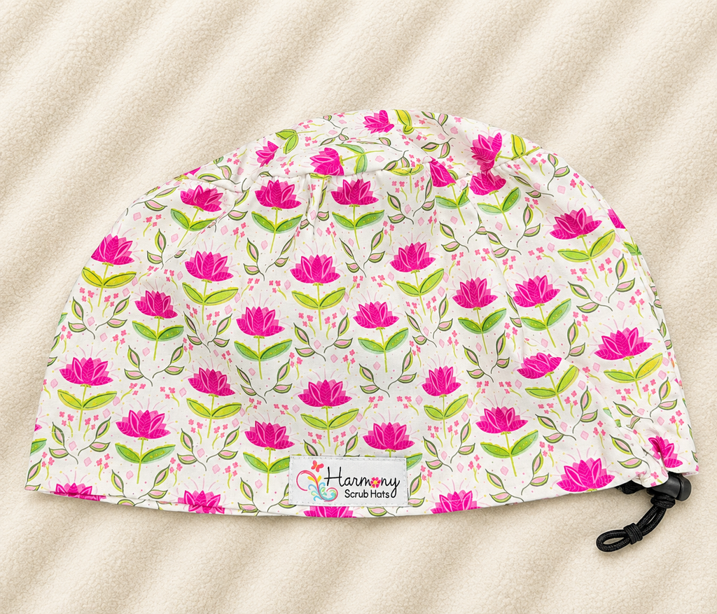 Lotus Bloom EURO® Scrub Hat