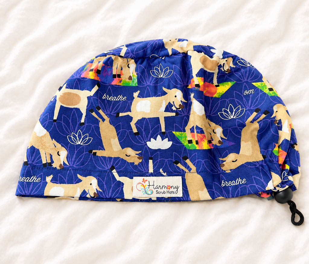Yoga Goats EURO® Scrub Hat