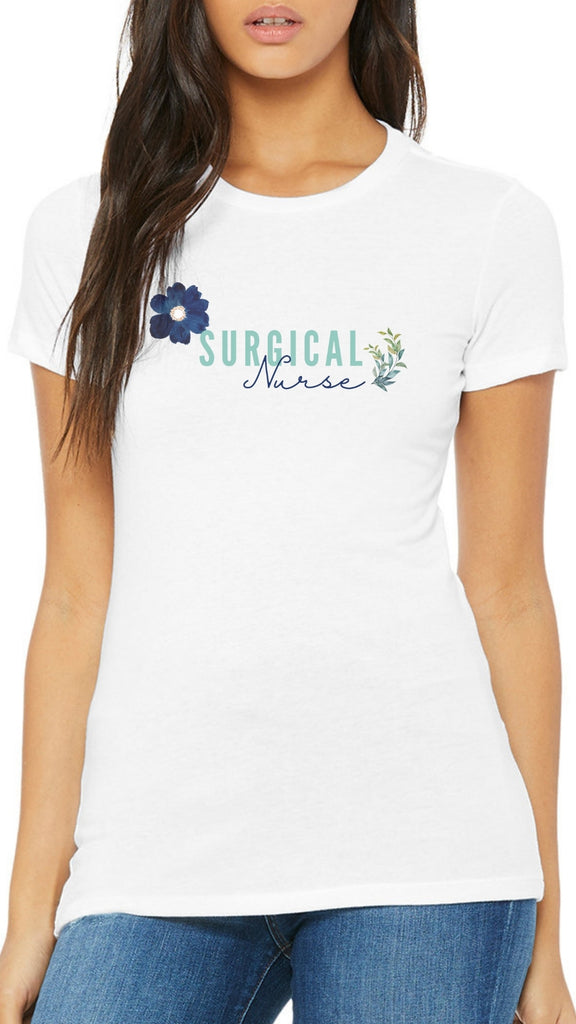 Surgical Nurse Elegant Classic Threads T-Shirt