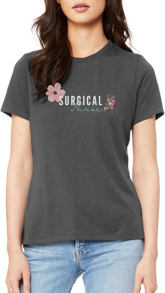 Surgical Nurse Elegant Classic Threads T-Shirt
