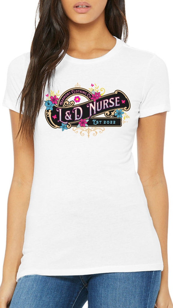 L&D Nurse Signature Casual Threads T-Shirt