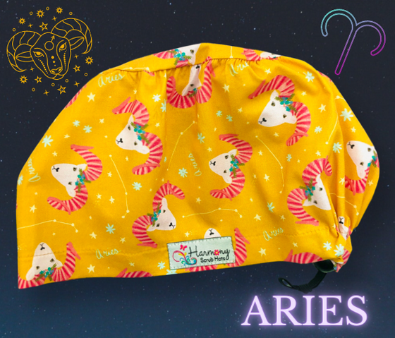 ZODIAC Aries Dark EURO® Scrub Hat