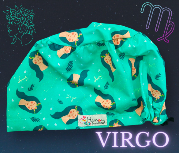 ZODIAC Virgo EURO® Scrub Hat