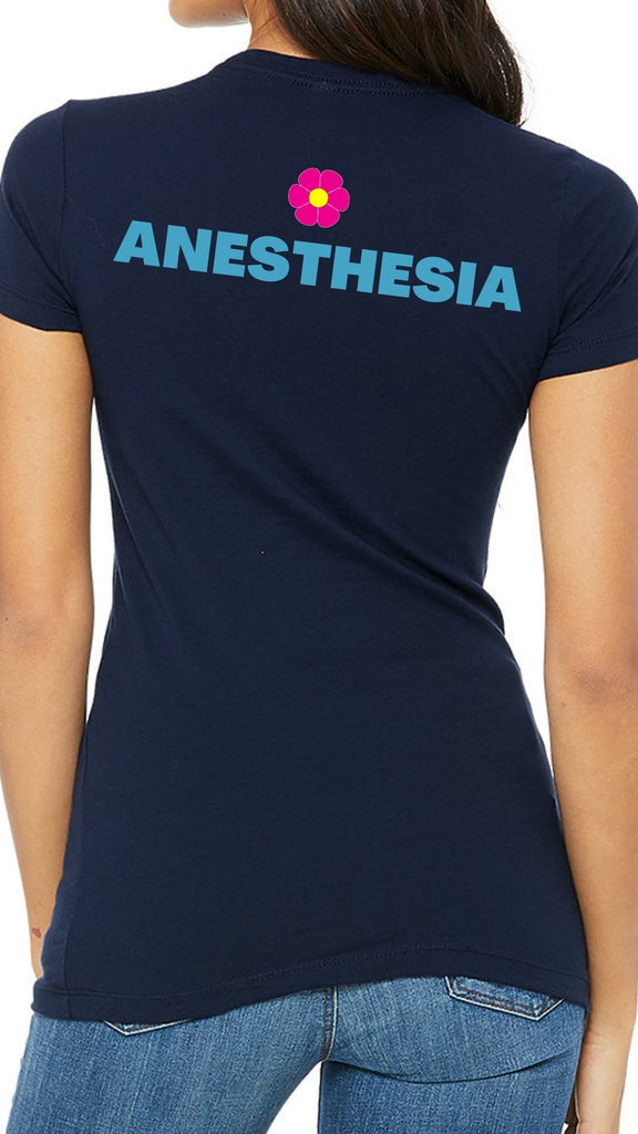 CRNA Personalized Work Threads T-Shirt