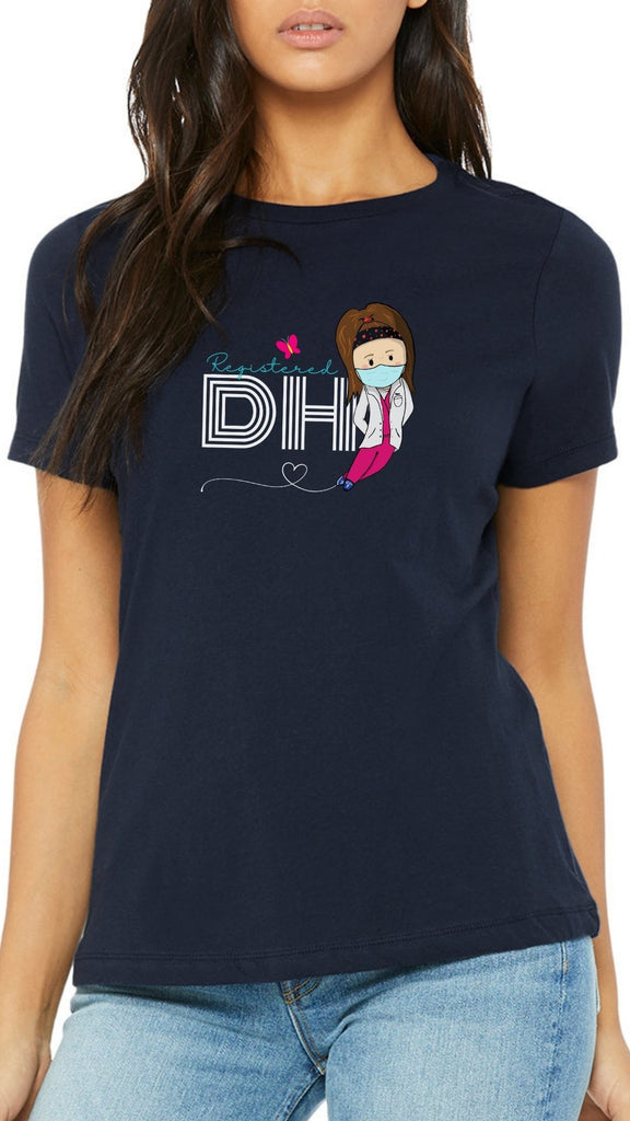 Dental Hygienist Brunette Casual Threads T-Shirt