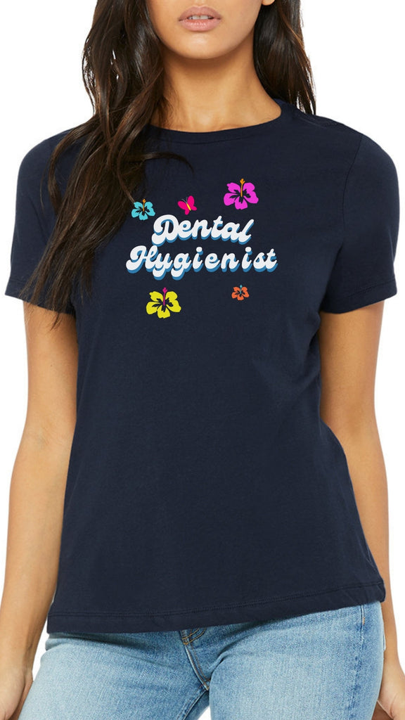 Dental Hygienist Retro Casual Threads T-Shirt