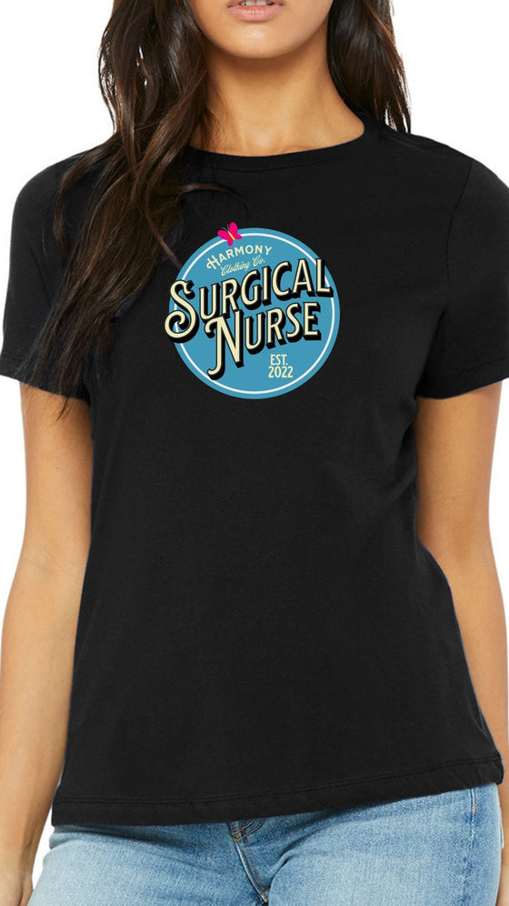 Surgical Nurse Medallion Casual Threads T-Shirt