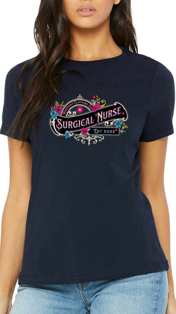 Surgical Nurse Signature Casual Threads T-Shirt