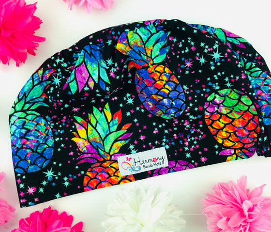 Pineapple Bliss EURO® Scrub Hat