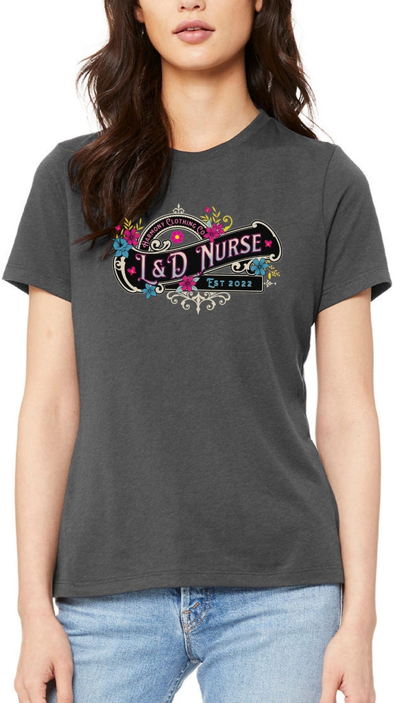 L&D Nurse Signature Casual Threads T-Shirt