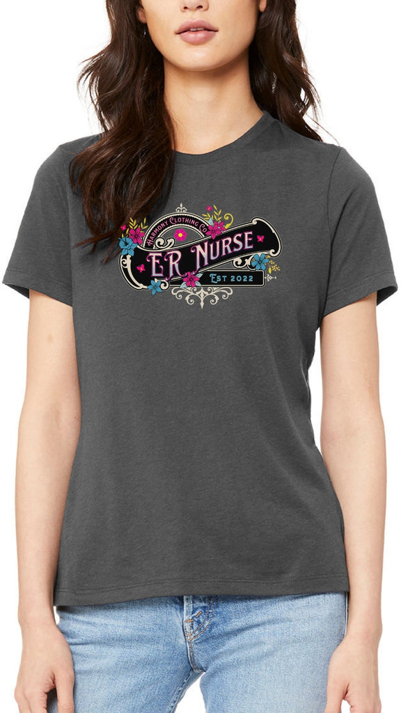 ER Nurse Signature Casual Threads T-Shirt