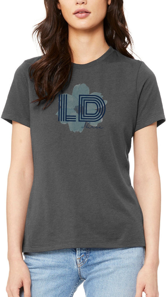 L&D Nurse Bold Classic Threads T-Shirt