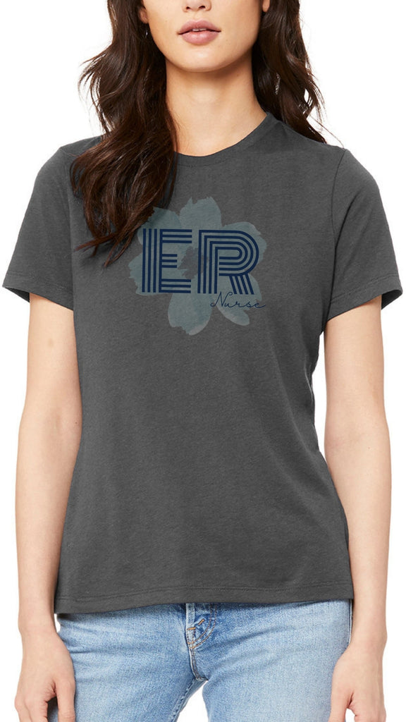 ER Nurse Bold Classic Threads T-Shirt