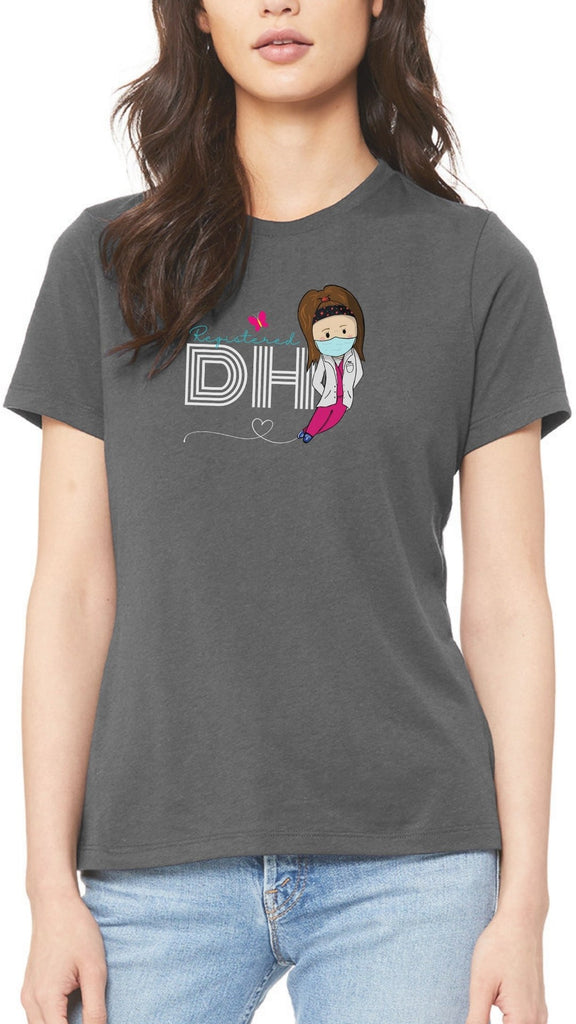 Dental Hygienist Brunette Casual Threads T-Shirt