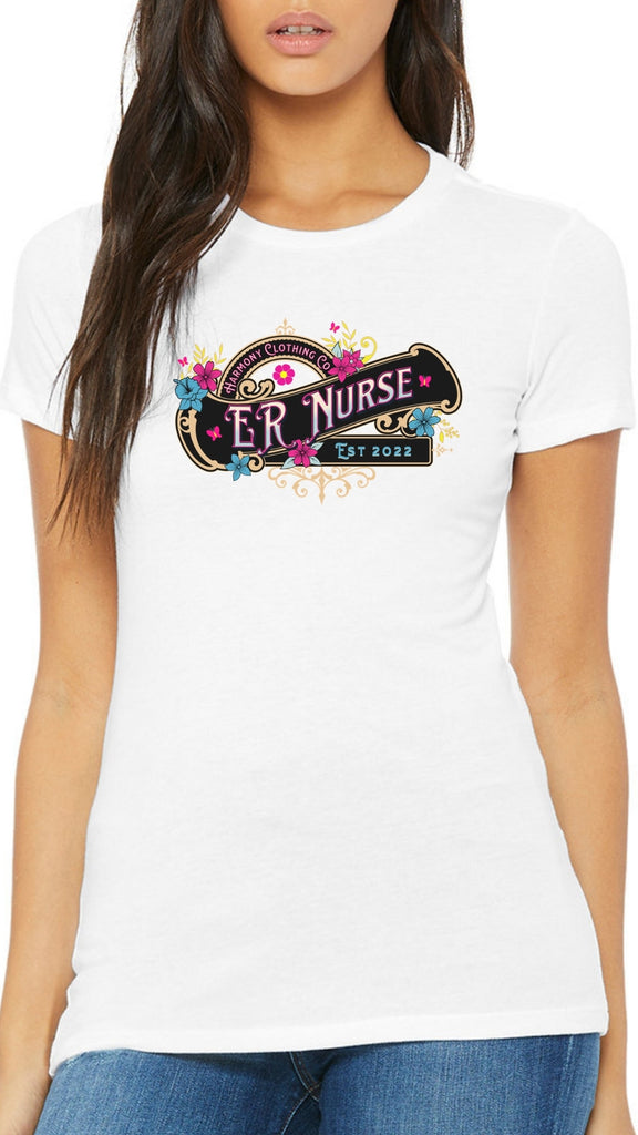 ER Nurse Signature Casual Threads T-Shirt