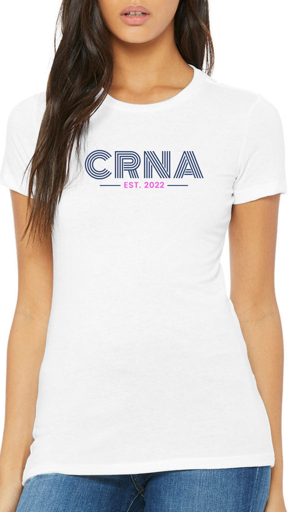 CRNA Script Classic Threads T-Shirt