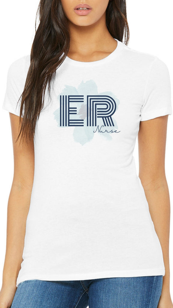 ER Nurse Bold Classic Threads T-Shirt